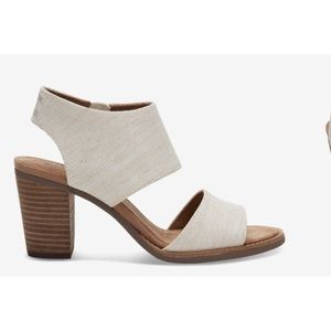 TOMS MAJORCA CUTOUT SANDAL Size 9.5W